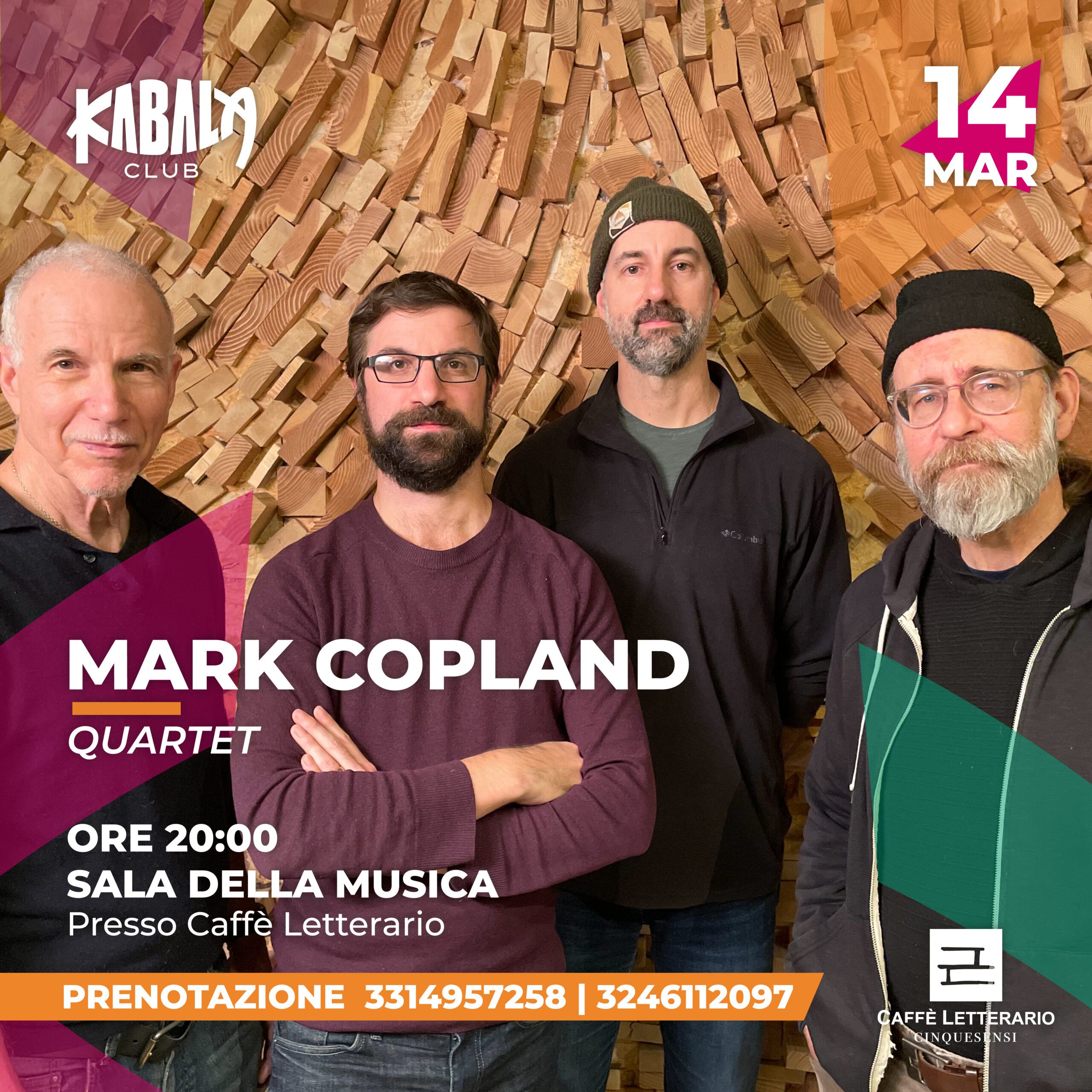 Mark Copland quartet